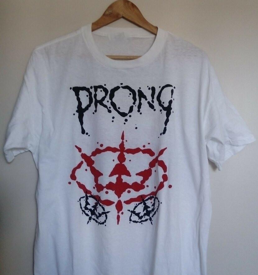 

Prong Band American Tour White T Shirt All Size S-5Xl Gift Fan Unisex T-Shirt XXXXL
