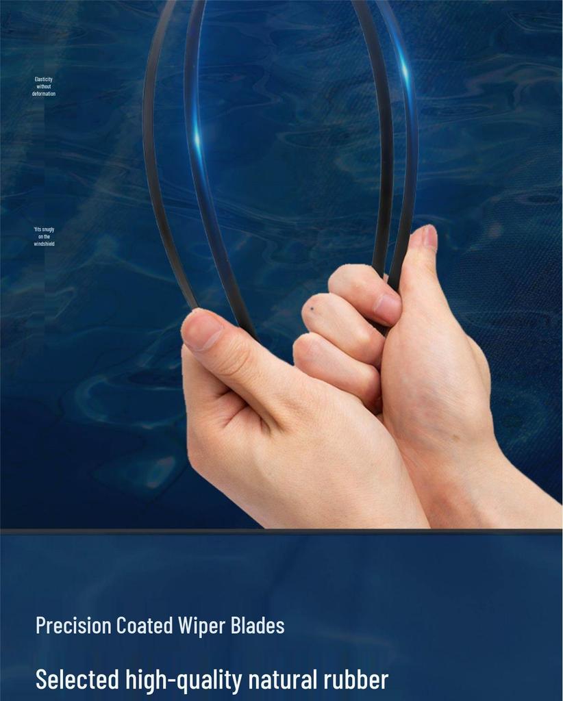 Fits Subaru XV, Outback, Legacy, Forester, Impreza, BRZ, Tribeca - Frameless Wiper Blades.
