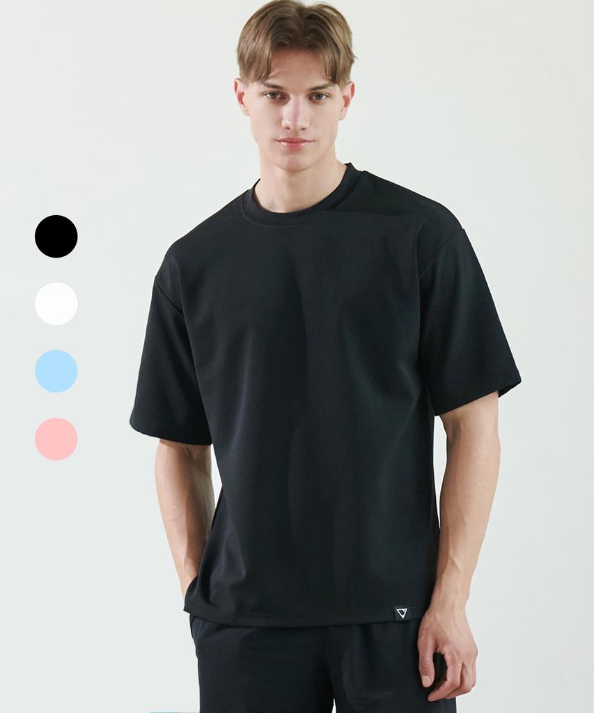 Jeteseu Air-Comfortable Oversized Short Sleeve T-Shirt/Rash Guard Dual-Use U5S1055