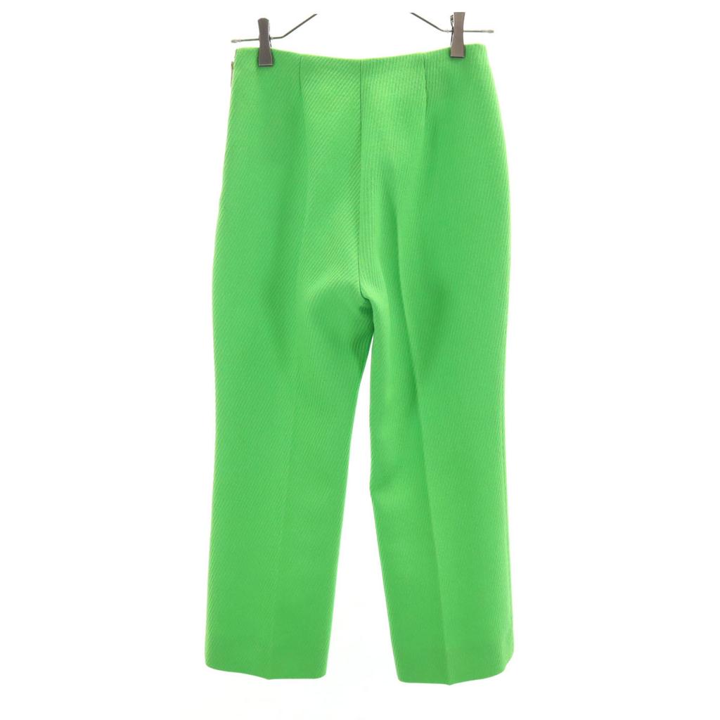 Gucci Made In Italy Corduroy Pants 36 Light Green Women Used