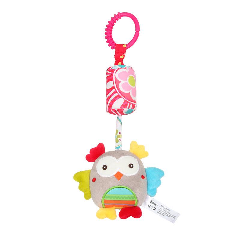 

BBSKY Baby Animal Plush Wind Chime Ornament - Car & Bed Hanging Toy