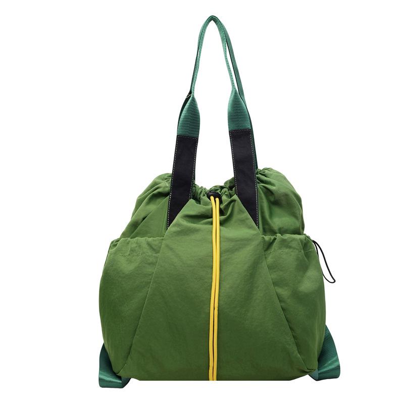 

Женский легкий дорожный рюкзак-тоут два в одном - Большая вместимость и стильный зелёный