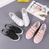 2025 Spring Women's Microfiber Leather Sneakers Athletic Casual Sneakers School Girls Small White Shoes Designer Platform Shoes