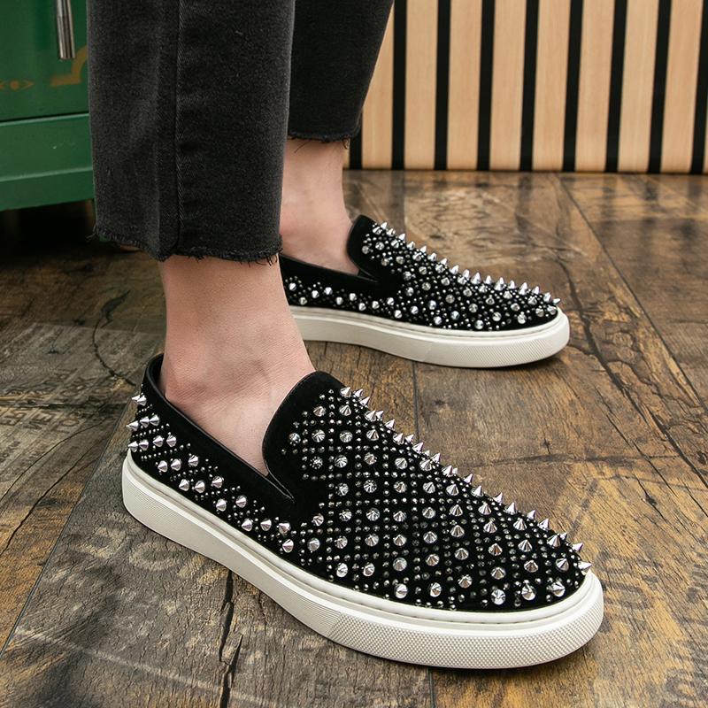 Fashion Luxury Men Classic Vulcanized Shoes Casual Lightweight Comfortable Fashion Brand Shoes Business Travel Shoes Men Size 38-45