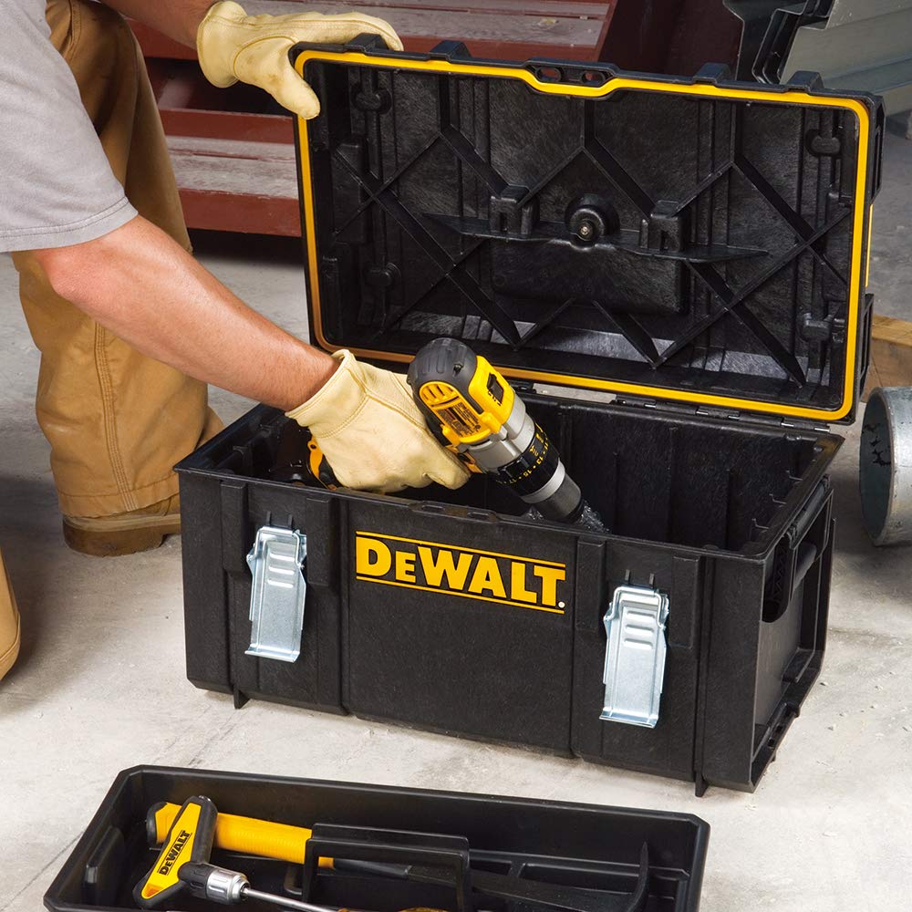DEWALT Tough System Aufbewahrung Mittel Werkzeugaufbewahrung Werkzeug Wasserdichte Box, Größe, Box, Koffer, Box, IP65, Staubdicht, Design, Balkon, Outdoor, 1-70-322