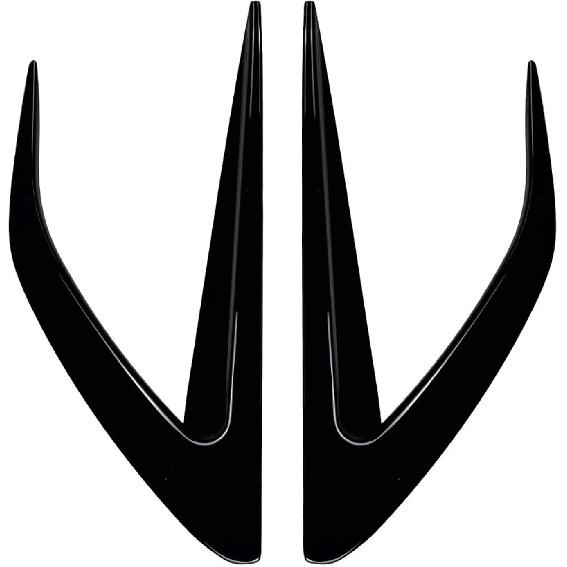 Compatible for Mazda MX-5 Miata ND 2016 2017 2018 2019 2020 2021-2024 Car Front Bumper Spoiler Fog Lamp Cover Air Knife Splitter Body Kit(Carbon