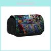 Trousse à crayons double couche One Piece pour étudiants avec grande capacité pour l'organisation scolaire