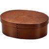 Tatsumiya Bento Box, Antibacterial Coating, Magewappa, Single Tier, Made In Japan, Small, Light Brown