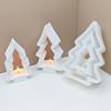 Christmas Tree Candle Holder Silicone Molds Epoxy Resin Molds Soap Molds Candlestick Molds for Candle Holder Making
