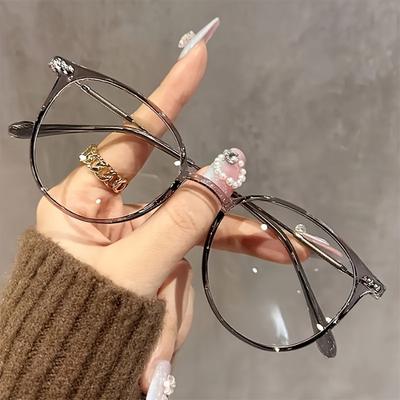 Set da 1 pezzo di occhiali da donna Stile classico Semplice alla moda e d'atmosfera Adatto per l'uso quotidiano e la decorazione