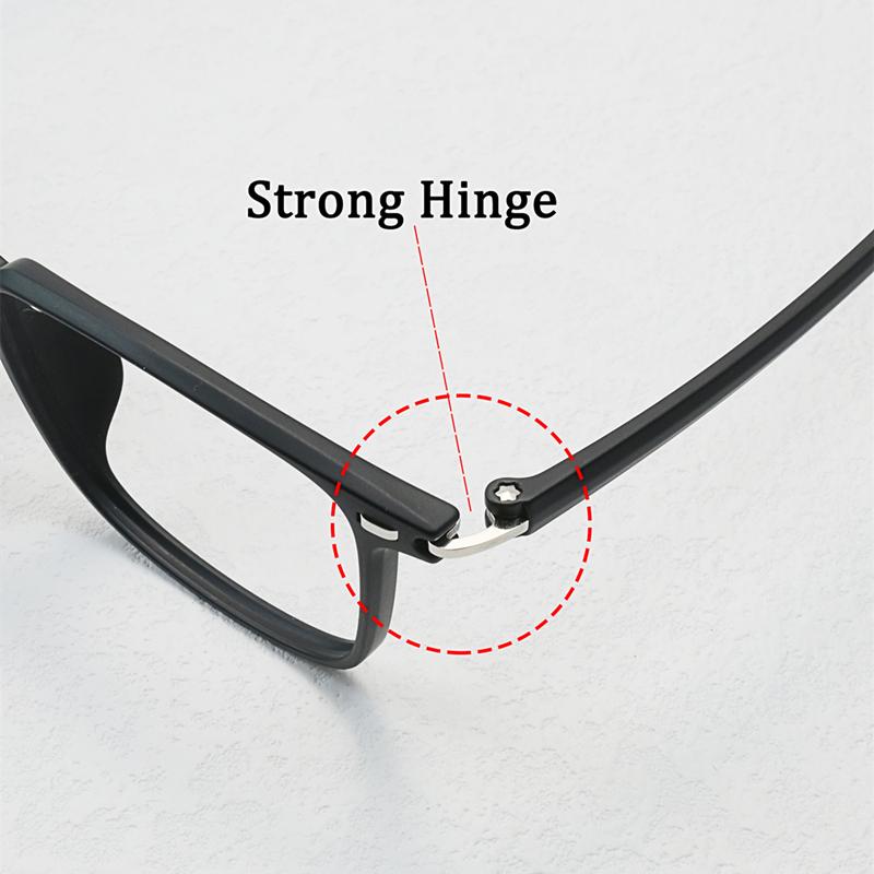 New Square Frame Blue Light Blocking Glasses Lightweight Comfortable For Men And Women Fashion Computer Gaming Glasses