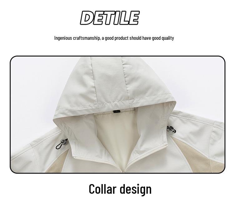 Men's Trendy American Hooded Workwear Jacket: New 2025 Loose Fit Autumn Windbreaker Casual Outerwear
