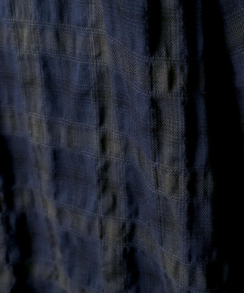 INDUST Plaid Check Shirt (Navy)