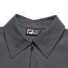 Fila White Fashion Simple Classic Retro Casual Relaxed Versatile Comfortable Short Loose Woven Jacket Women jackets Sky-Gray F11W623711FGY