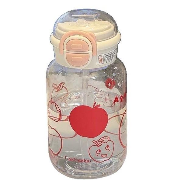 2026 Creative Cartoon Bounce Straw Cup for Kids & Students