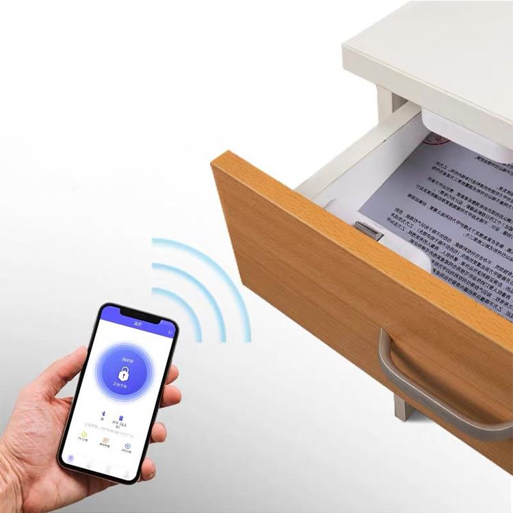 Tuya Keyless Drawer File Safe Smart Lock Security Electronic Fingerprint Cabinet Door Drawer Lock Candado Inteligente Smartlock