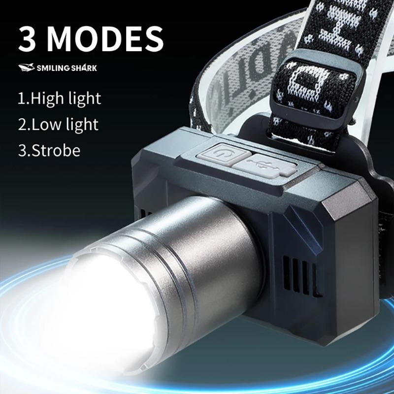 1pc Headlight ,LED Headlamp & Super Bright Head Lamp , Ultra-Lightweight Head Light for Camping, Fishin