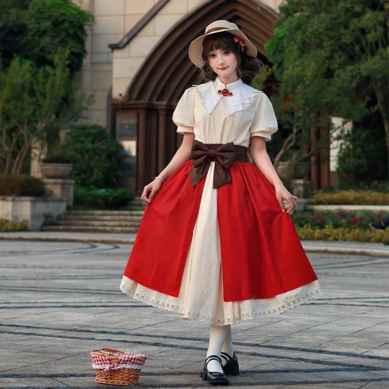 Variety Sakura cosplay costume great grandfather gift Kinomoto Sakura Last Judgment skirt cosplay costume female XS