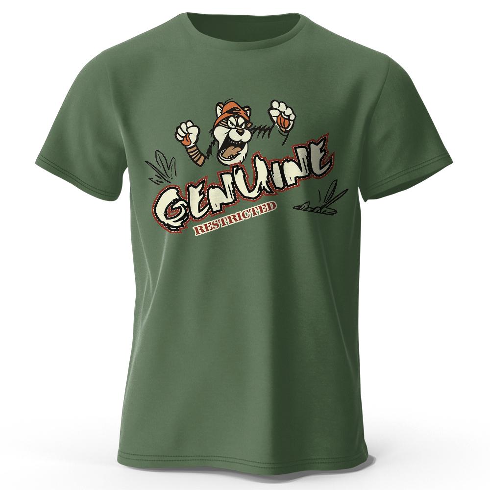 Cultural Fusion Printed T-Shirt, Breathable Round Neck Short Sleeve Tee for Men & Women