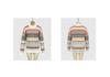Autumn/Winter 2026 Women's Retro Diamond Jacquard Multicolor Patchwork Knit Pullover Sweater
