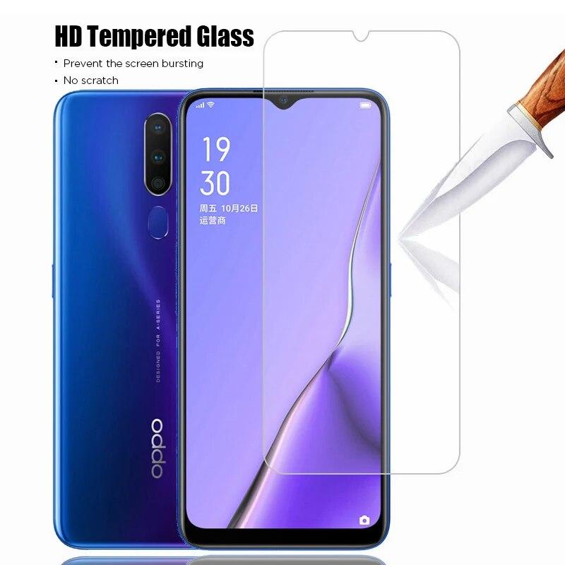 3PCS Tempered Glass For OPPO A74 5G A54 A52 Screen Protector For OPPO A72 A53 A9 A5 2020 Protective Glass