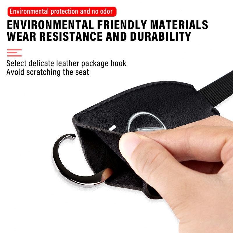 2pcs Leather Car Seat Back Hooks Portable Hanging Bag Rack For Lexus ES300 RX330 RX300 GS300 IS250 IS200 CT200h NX RX