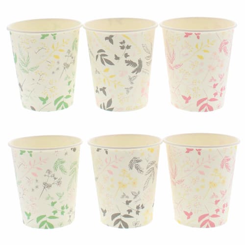 Daikoku Kogyo Freshmate Paper Cups, Garden, 7 Oz, 50-pack, 6403457