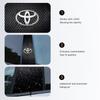 Znak auta Samolepka na střední sloupek Dekorativní samolepky na dveře auta Pro Toyota Gazoo Racing Corolla Yaris Chr Auris Rav4 Prius Prado