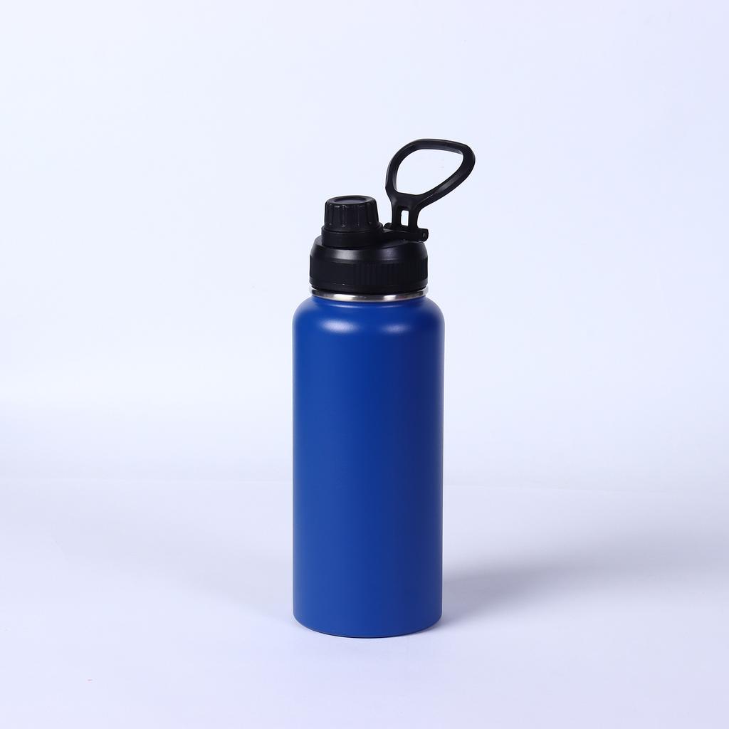 24oz BPA Free Stainless Steel Large Capacity Water Bottle Reusable for Road Trips Family Road Trips Weekend Getaways