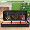 2025 New Christmas Gift Wrap Storage Bag Underbed Storage Organizer With Thicken Handles Xmas Wrapping Paper Storage Box