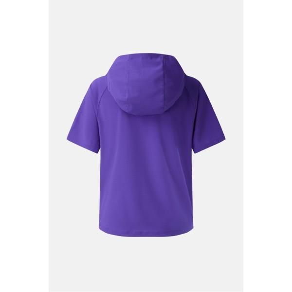Kolon SporTS Women S ShorT Sleeve Hooded T ShirT jkTcm25342pur