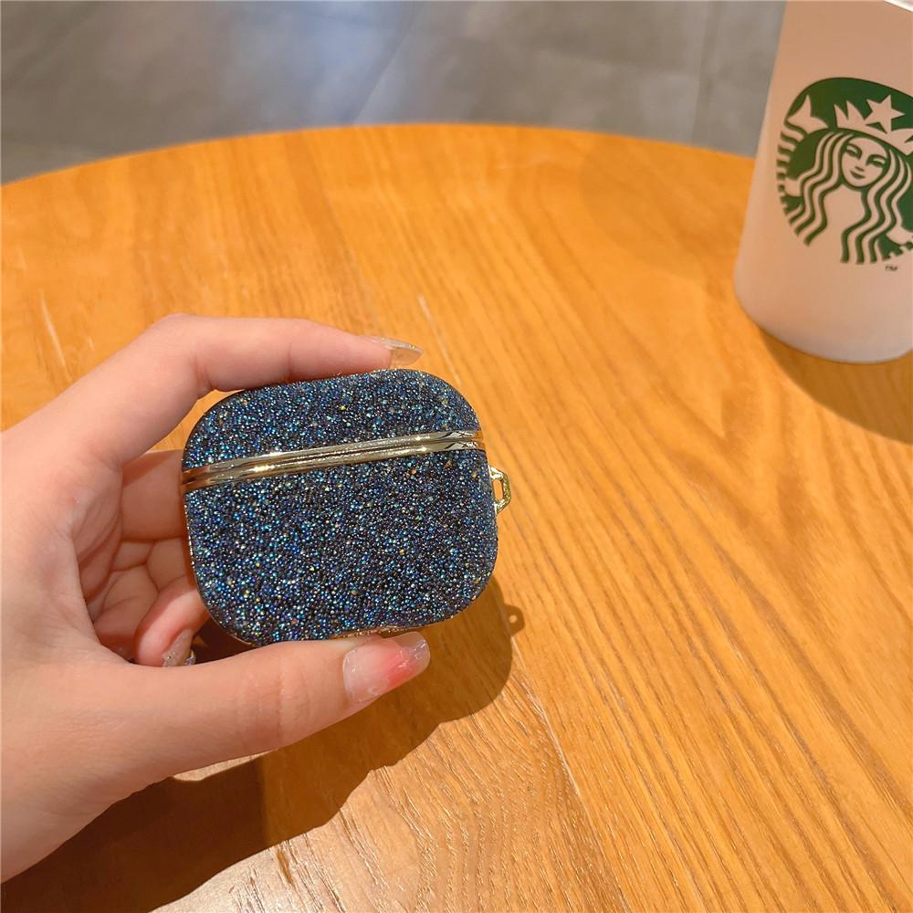Für Airpods 3 2021 Kabelloses Bluetooth-Kopfhörer Bling-Hülle für Airpods Pro Diamant Strass Glitzer Box Case für Airpods 1 2
