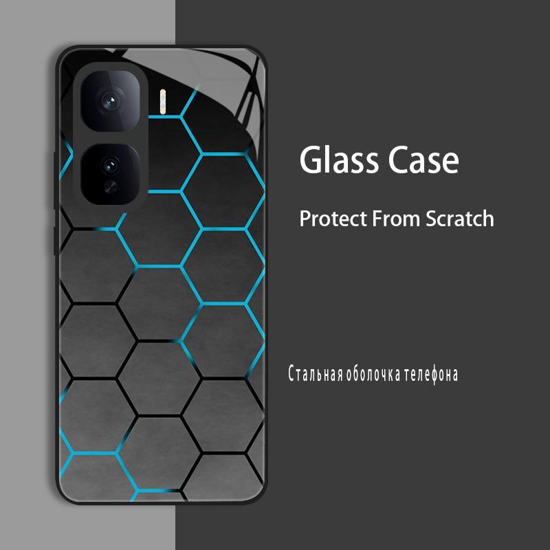 For Vivo IQOO Neo 10 Pro Neo10 Case Cover Tempered Glass Case Hard CoqueBumper For iQOO Z9 Turbo Z9S Pro Z9X Protect Case