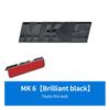 Glossy Black 3D ABS Letters MK5 MK6 MK7 MK7.5 Emblem for VW volkswagen GOLF Car Grille Bracket Badge Sticker