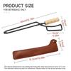 Metal Wooden Barbecue Fire Tongs Long Handle Wood Burner Fireplace  Charcoal Clip Portable Lightweight Outdoor Camping Equipment