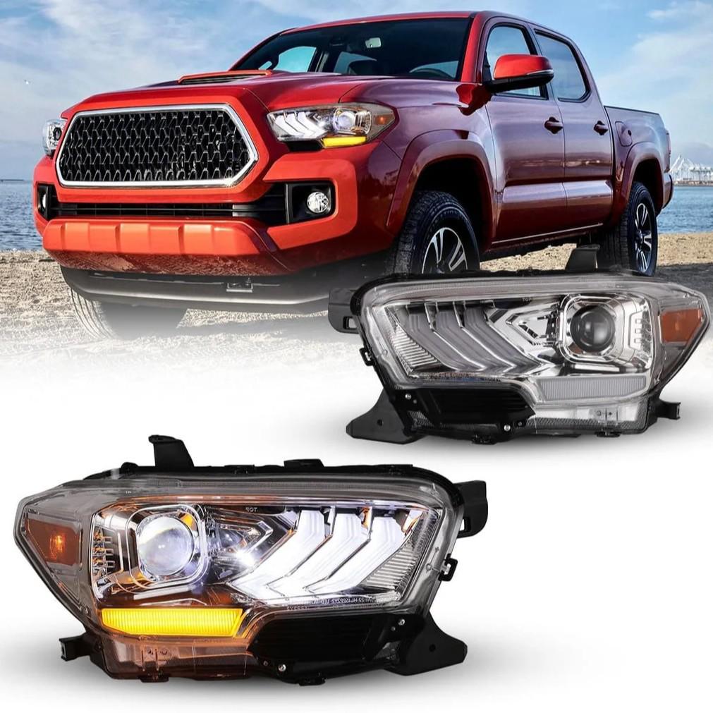 Compatible Halogen Headlights for 2016-2017 Toyota Tacoma Off-Road, Part #81150-04250/81110