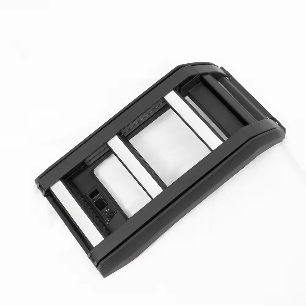 Ladder Compatible with Jetour Traveller in Black and Silver