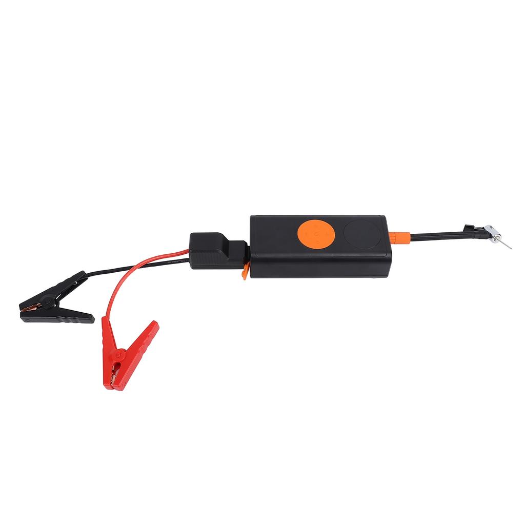 Cordless Air Pump Digital Display Portable Inflator with Emergency Lighting for Bike Motorcycle Car 