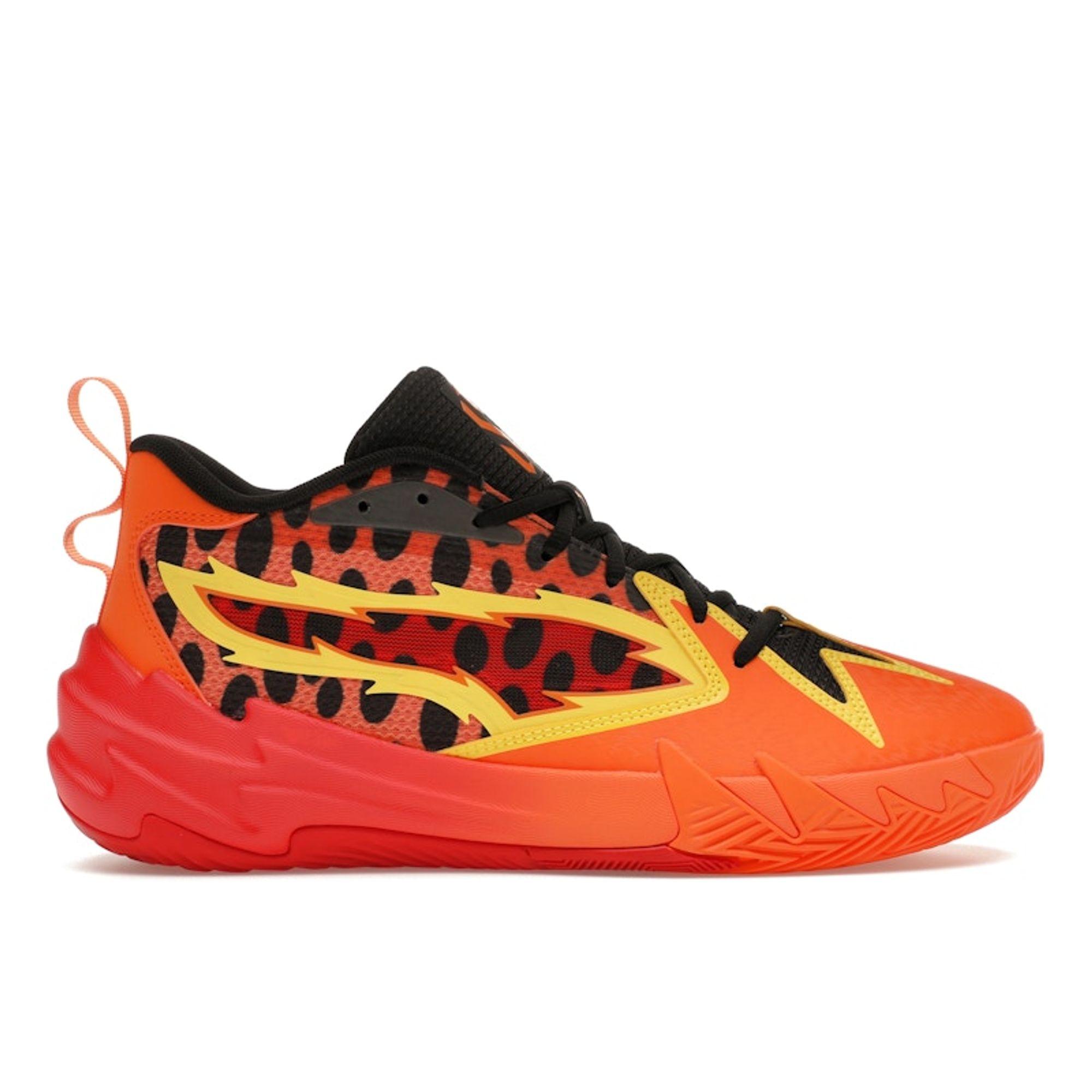 

PUMA Men s Cheetos x Scoot Zeros Flamin Hot Limited Edition Basketball Shoes For All Time Red Rickie Orange Yellow Blaze 309840-02 EU 44