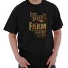 Eat Sleep Farm Every Day Farming Farmer Gift Adult Short Sleeve Crewneck Tee