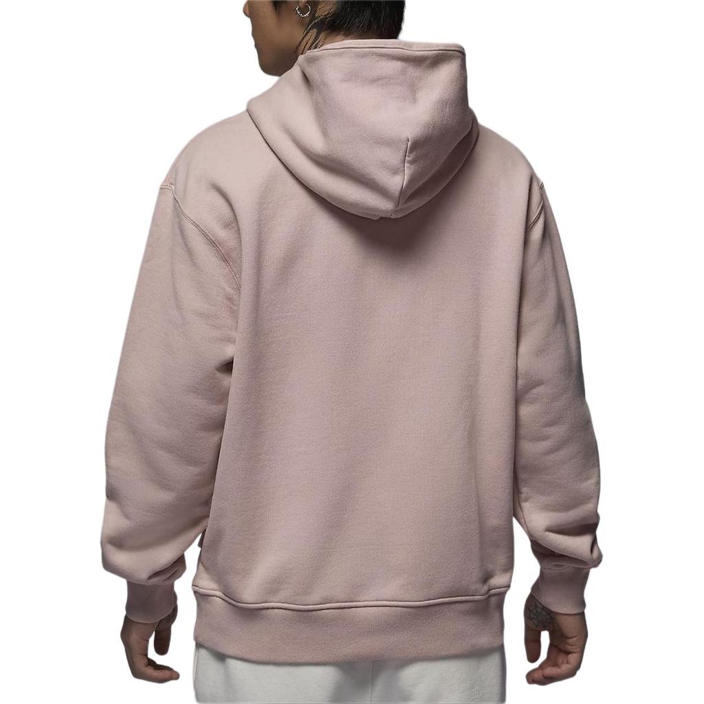 Jordan Air  Wordmark Casual Solid Color Hooded Long Sleeve Sweatshirt Men Sweatshirt Oxford-Pink FZ3953-601