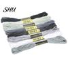 Colorful Thread 8Pcs 7.5m Cross Stitch Embroidery Cotton Skein DIY Craft Sewing Skeins for