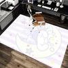 Anime Cartoon Design Office Chair Mat Non-Slip Carpet for Home Decor, Seasonal Gift Suitable for Office, Living Room, Bedroom, Game Room & Dormitory.E