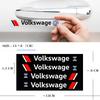 VW GTI GOLF 4Pc Car Door Anti Scratch Auto Door Handle Protector Decals Wiper Stickers For Volkswagen VW Golf 4 7 MK3 4 7 Touran