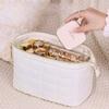 Portable Makeup Organizer With Polyester Material For Travel And Daily Use