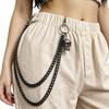 European and American Jewelry Skull Trouser Chain High-end Hip-hop Chain Punk Waist Chain Pendant Trouser Chain