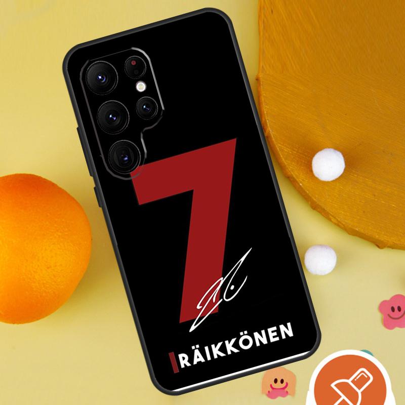 Kimi Raikkonen Phone Case For Samsung Galaxy S25 Ultra S23 S22 S21 Ultra S9 S10 S20 Plus S24 FE Funda Cover