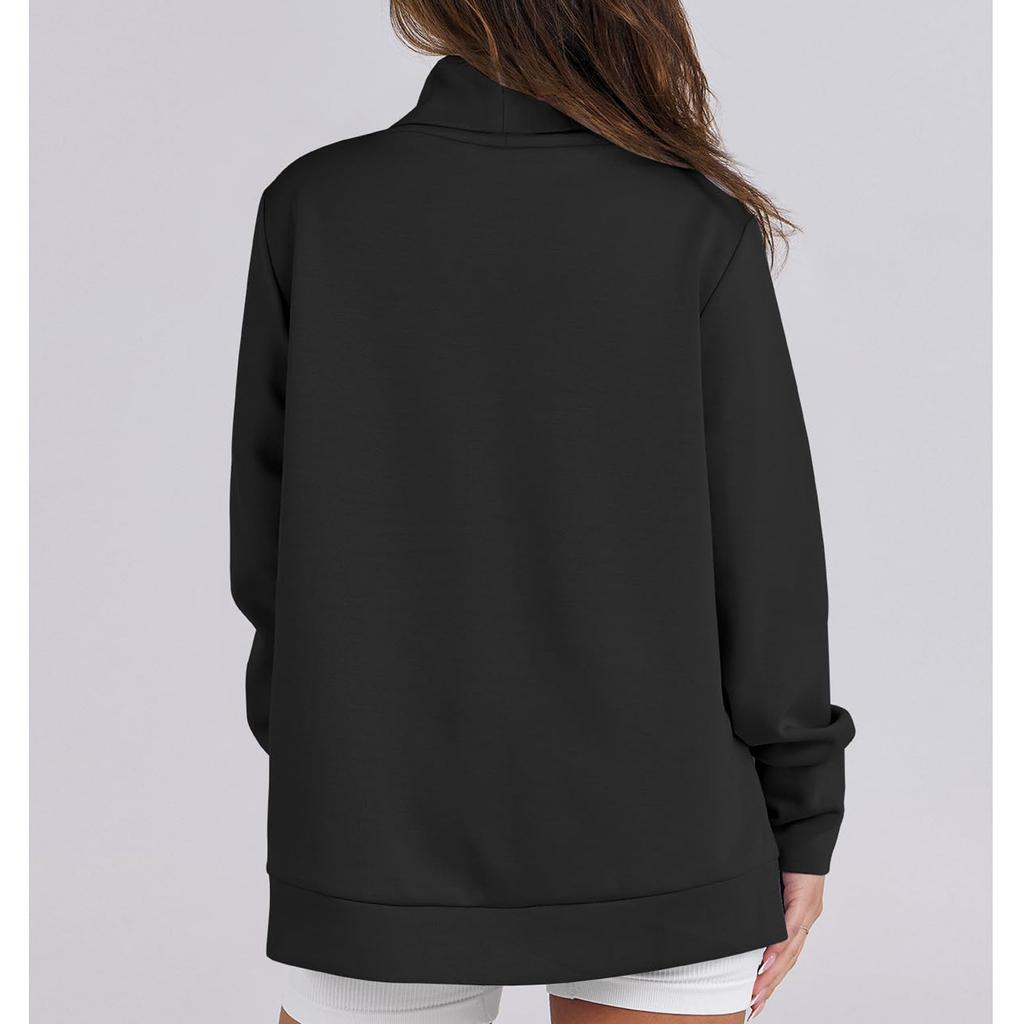Womens  Sweatshirts  High Neck  Sweaters Casual Comfy  Fashion Outfits Clothes