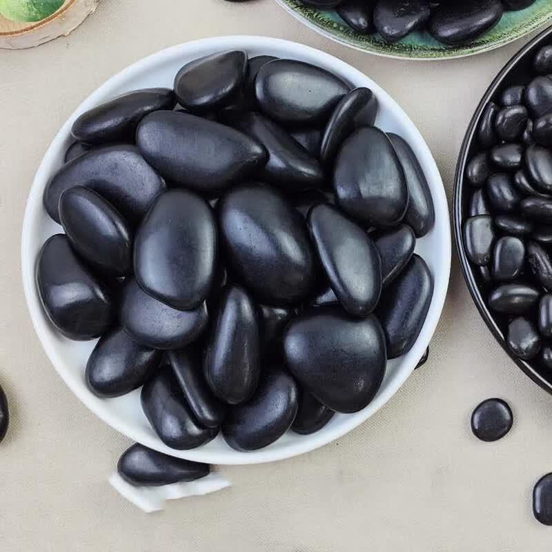Black Garden Landscape Pebbles
