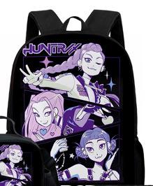 Backpack, Various Styles, Cartoon Heat Transfer, Digital Printing, Backpack, Large-Capacity Student Schoolbag